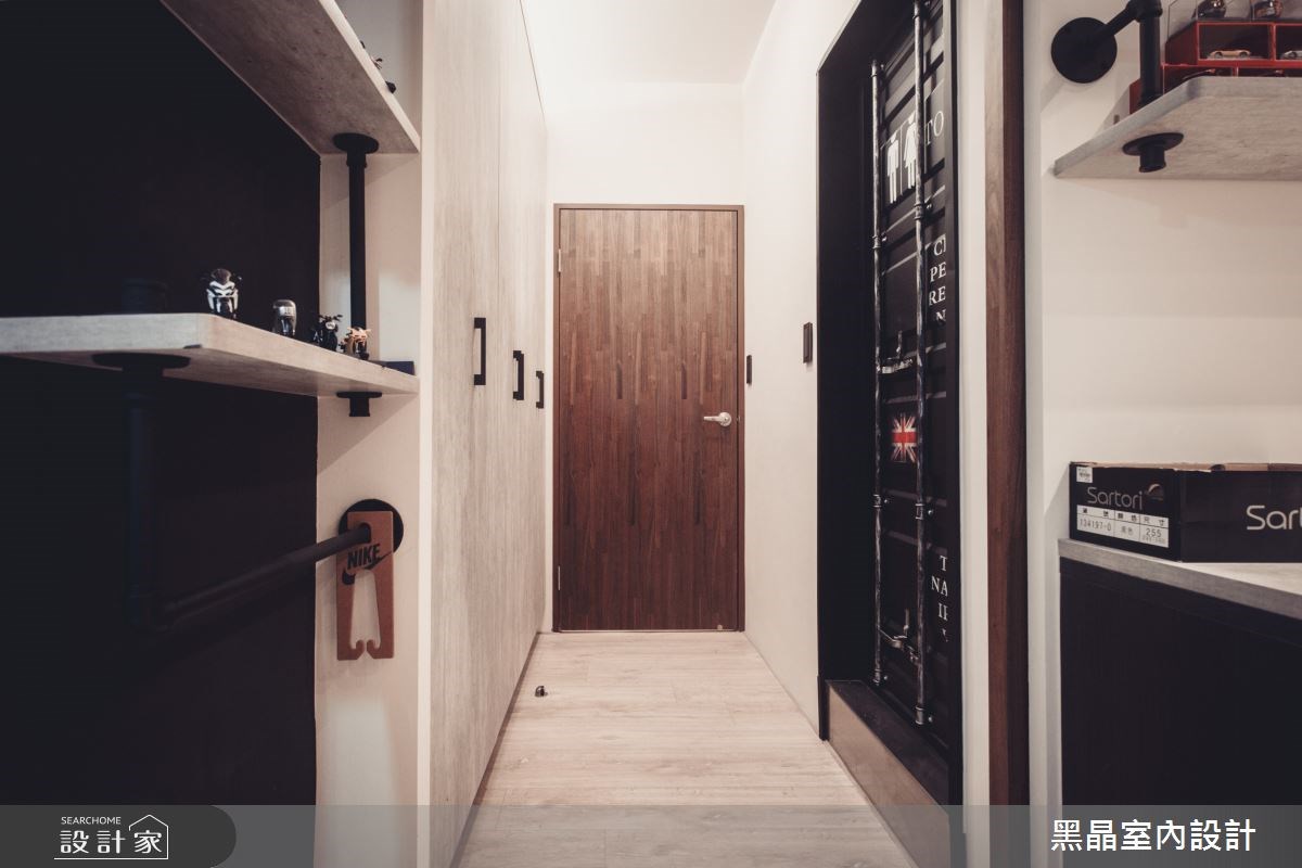 80坪中古屋(5~15年)＿工業風臥室案例圖片＿黑晶室內設計＿黑晶_18之15