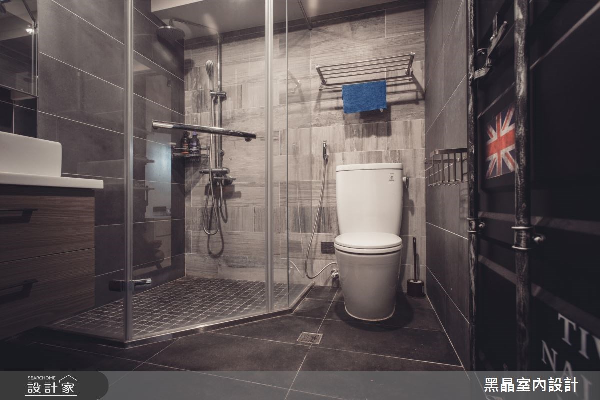 80坪中古屋(5~15年)＿工業風浴室案例圖片＿黑晶室內設計＿黑晶_18之18