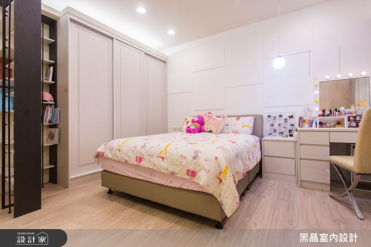 80坪中古屋(5~15年)＿工業風臥室案例圖片＿黑晶室內設計＿黑晶_18之21
