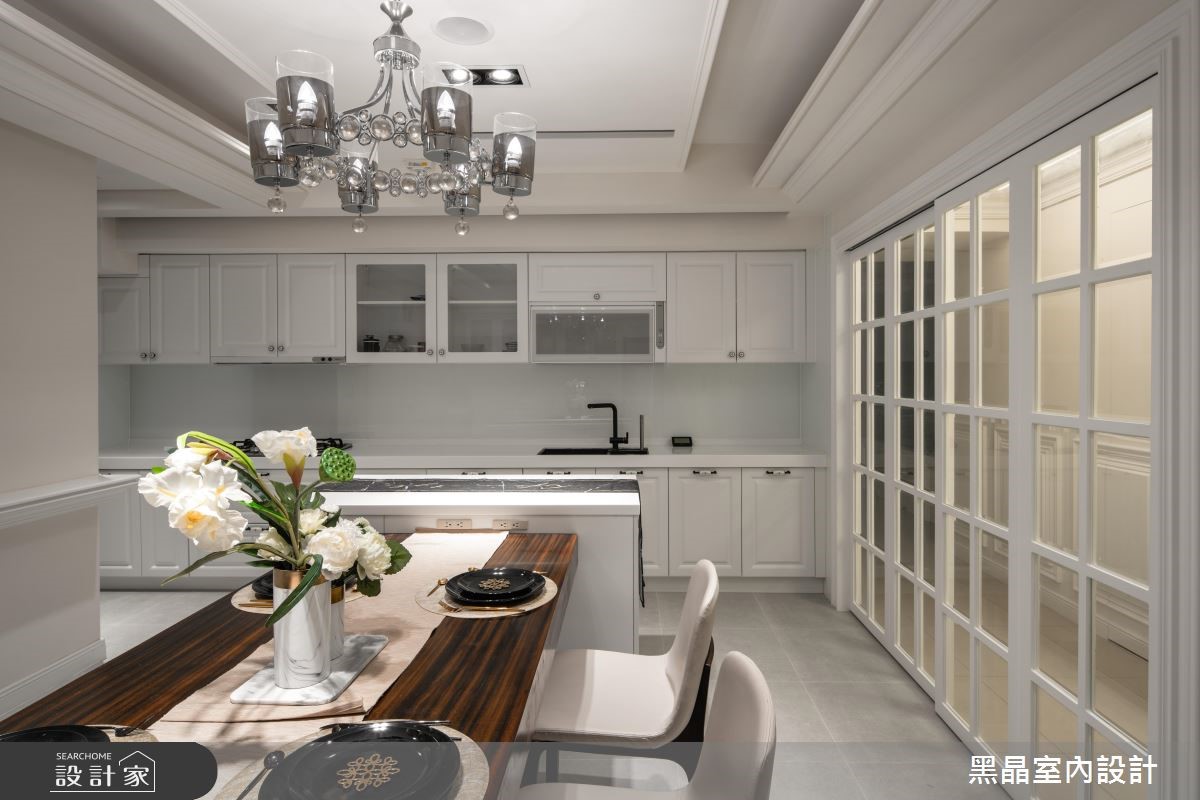 53坪新成屋(5年以下)＿新古典餐廳案例圖片＿黑晶室內設計＿黑晶_19之7