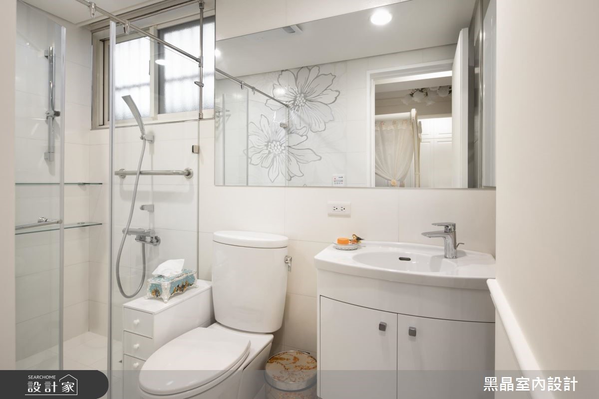 27坪老屋(16~30年)＿新古典浴室案例圖片＿黑晶室內設計＿黑晶_21之10