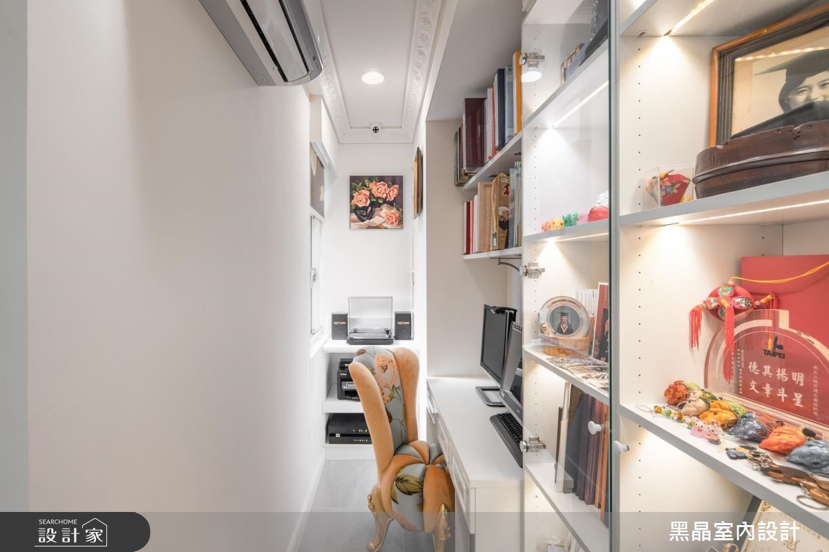 27坪老屋(16~30年)＿新古典書房案例圖片＿黑晶室內設計＿黑晶_21之12