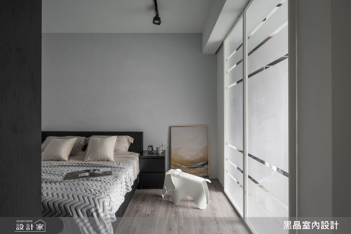75坪老屋(31~40年)＿工業風臥室案例圖片＿黑晶室內設計＿黑晶_23之17
