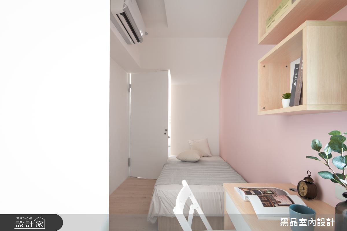 19坪老屋(16~30年)＿北歐風臥室案例圖片＿黑晶室內設計＿黑晶_24之15