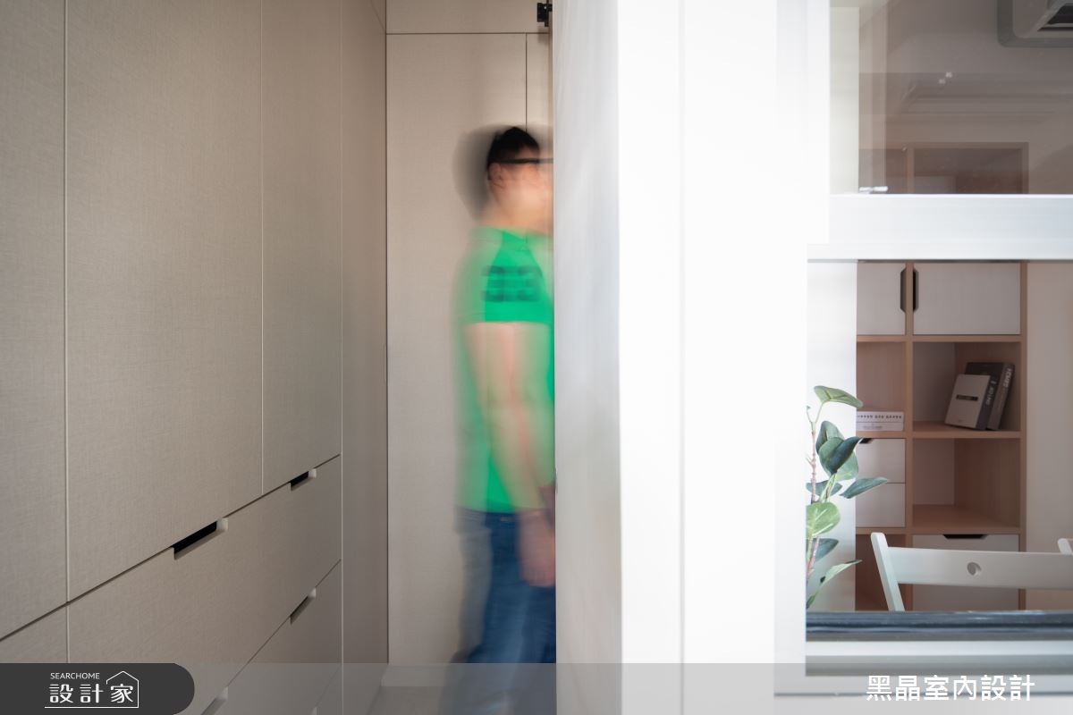 19坪老屋(16~30年)＿北歐風臥室案例圖片＿黑晶室內設計＿黑晶_24之14