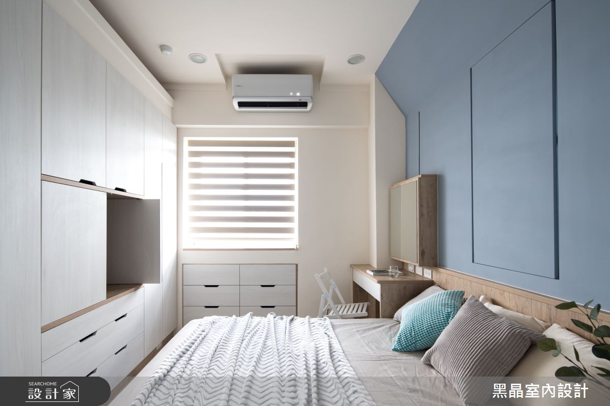 19坪老屋(16~30年)＿北歐風臥室案例圖片＿黑晶室內設計＿黑晶_24之19