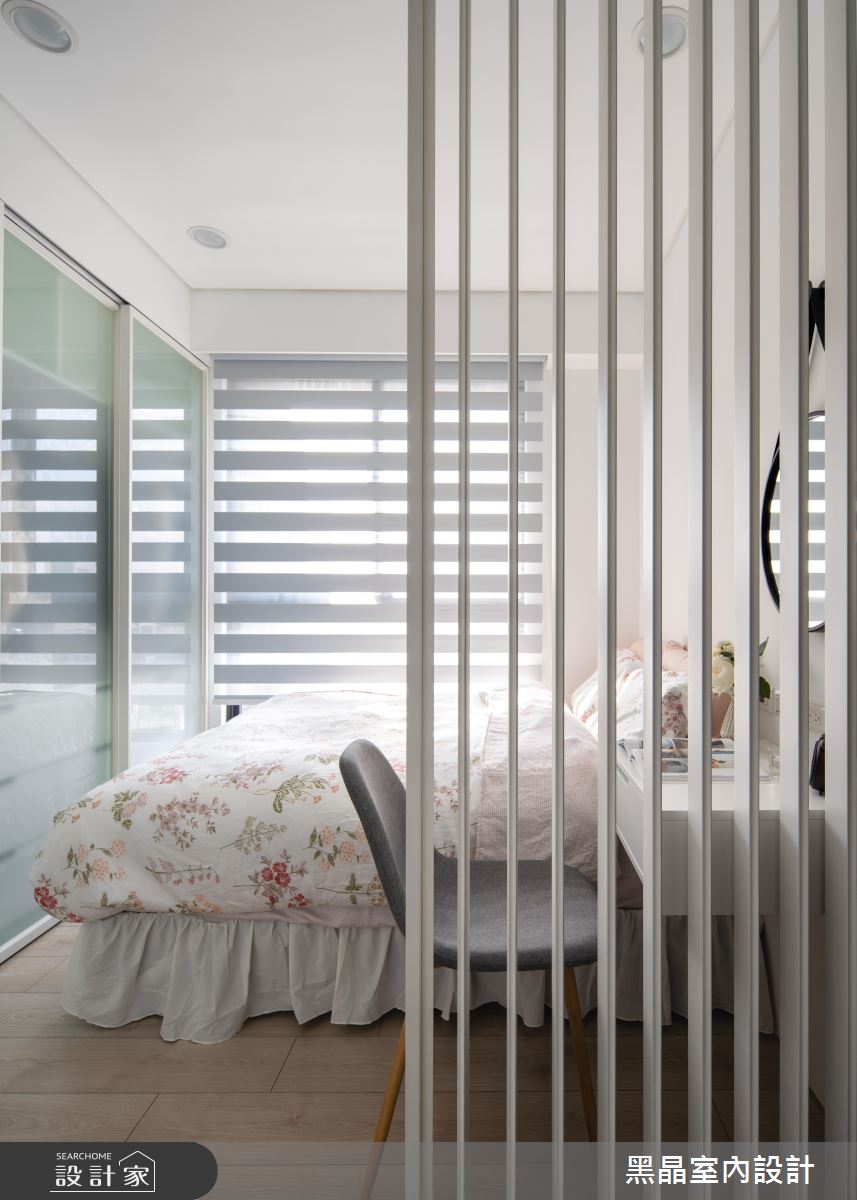 18坪新成屋(5年以下)＿北歐風臥室案例圖片＿黑晶室內設計＿黑晶_25之13