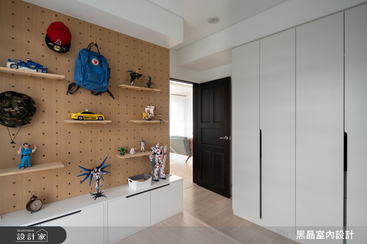18坪新成屋(5年以下)＿北歐風兒童房兒童房多功能室案例圖片＿黑晶室內設計＿黑晶_25之18