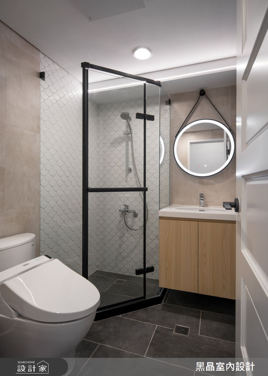 22坪老屋(16~30年)＿北歐風浴室案例圖片＿黑晶室內設計＿黑晶_27之20