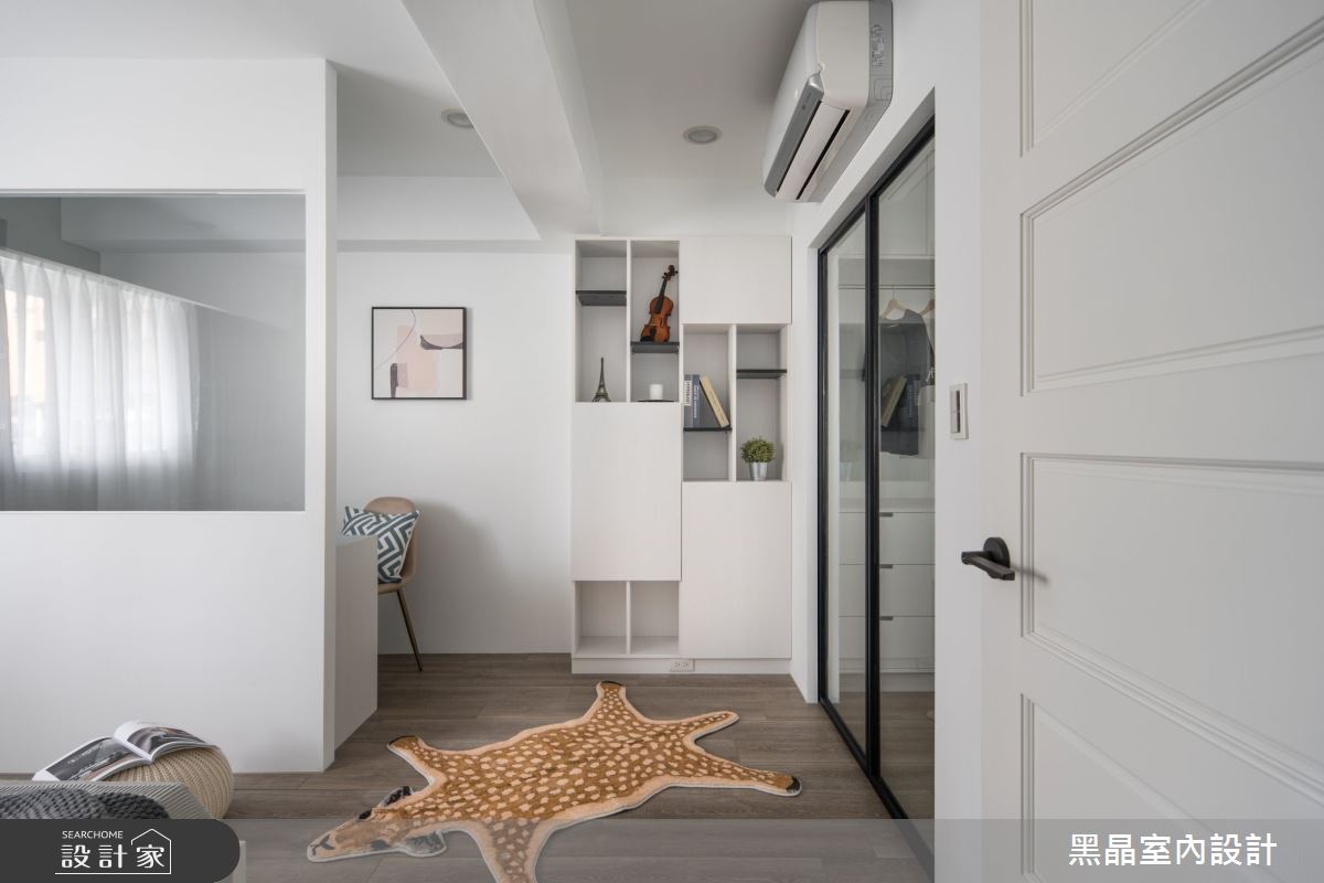 22坪老屋(16~30年)＿北歐風臥室案例圖片＿黑晶室內設計＿黑晶_27之13