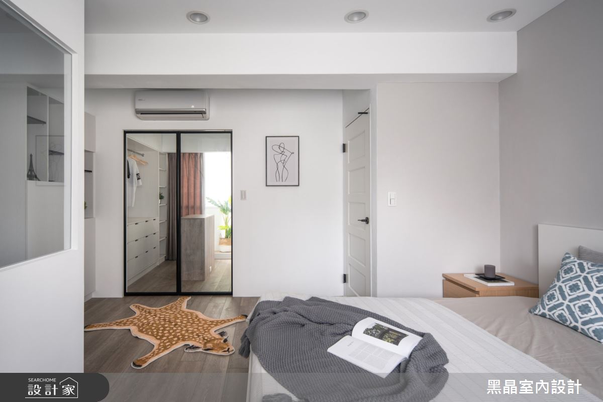 22坪老屋(16~30年)＿北歐風臥室案例圖片＿黑晶室內設計＿黑晶_27之16