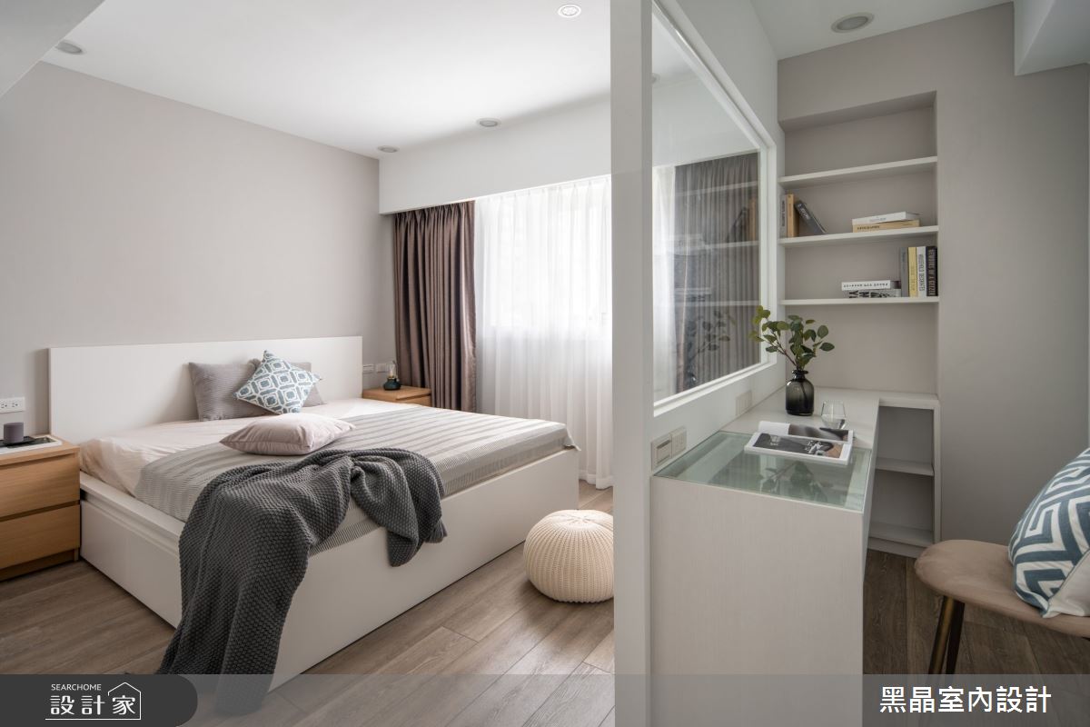 22坪老屋(16~30年)＿北歐風臥室案例圖片＿黑晶室內設計＿黑晶_27之17
