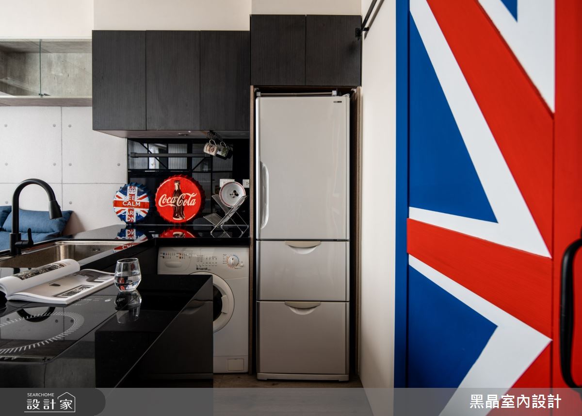 10坪中古屋(5~15年)＿工業風餐廳吧檯案例圖片＿黑晶室內設計＿黑晶_28之3