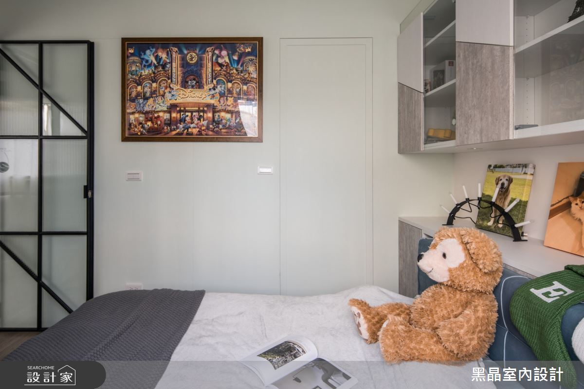 10坪中古屋(5~15年)＿工業風臥室案例圖片＿黑晶室內設計＿黑晶_28之13
