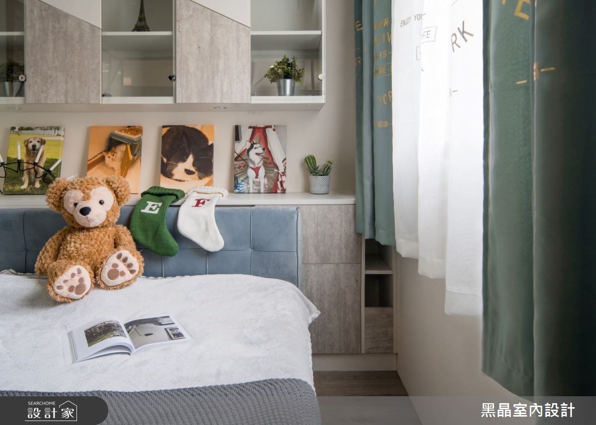 10坪中古屋(5~15年)＿工業風臥室案例圖片＿黑晶室內設計＿黑晶_28之15