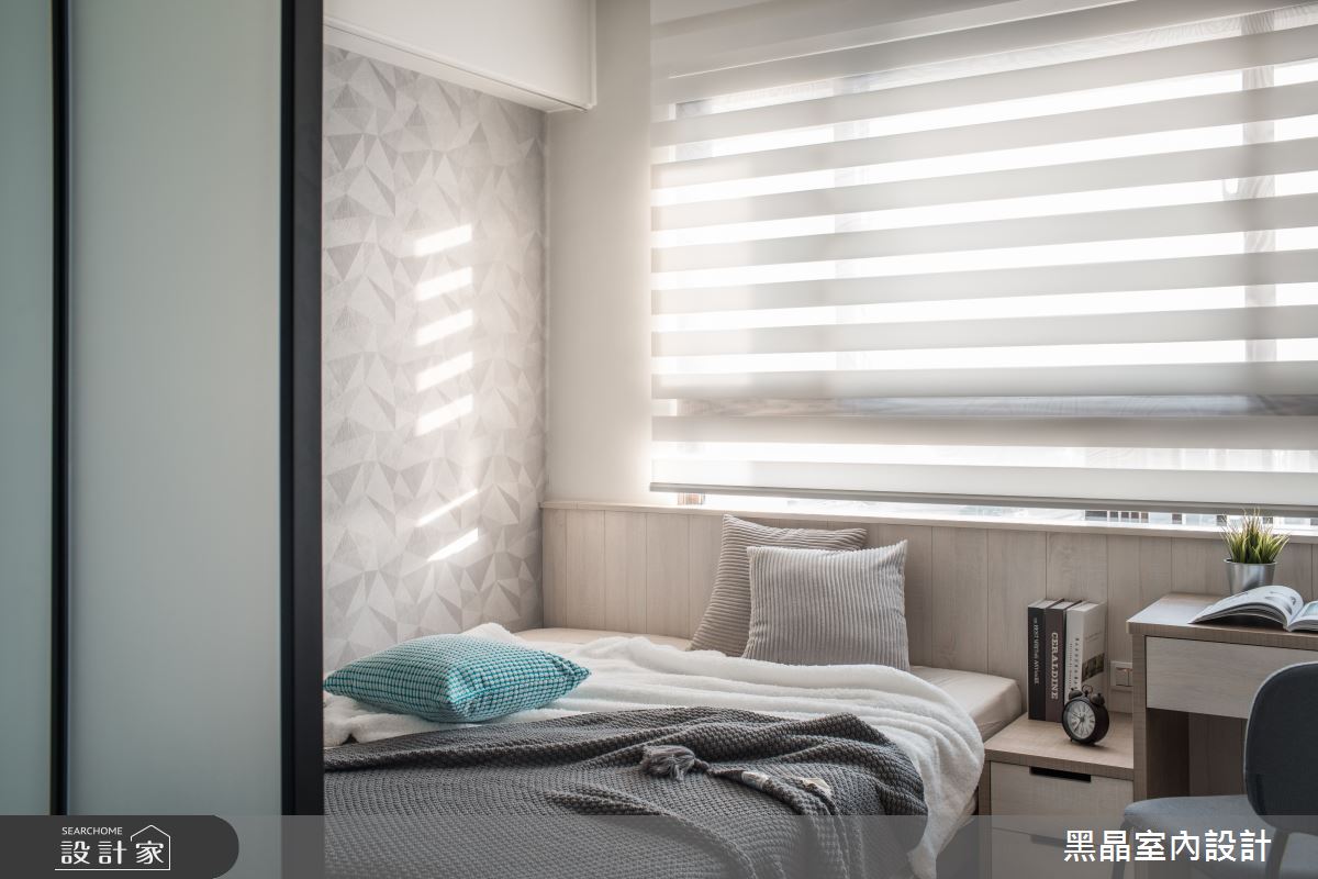 7坪新成屋(5年以下)＿北歐風臥室案例圖片＿黑晶室內設計＿黑晶_31之13