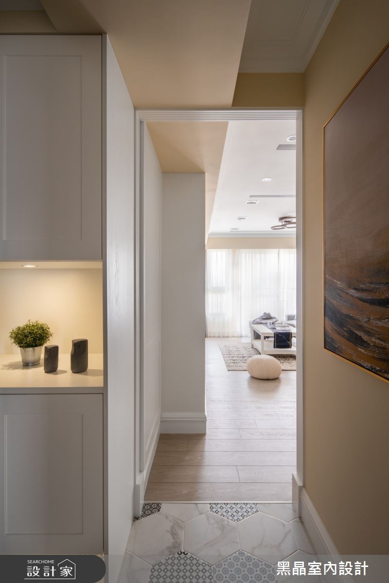 26坪新成屋(5年以下)＿美式風玄關案例圖片＿黑晶室內設計＿黑晶_32之3