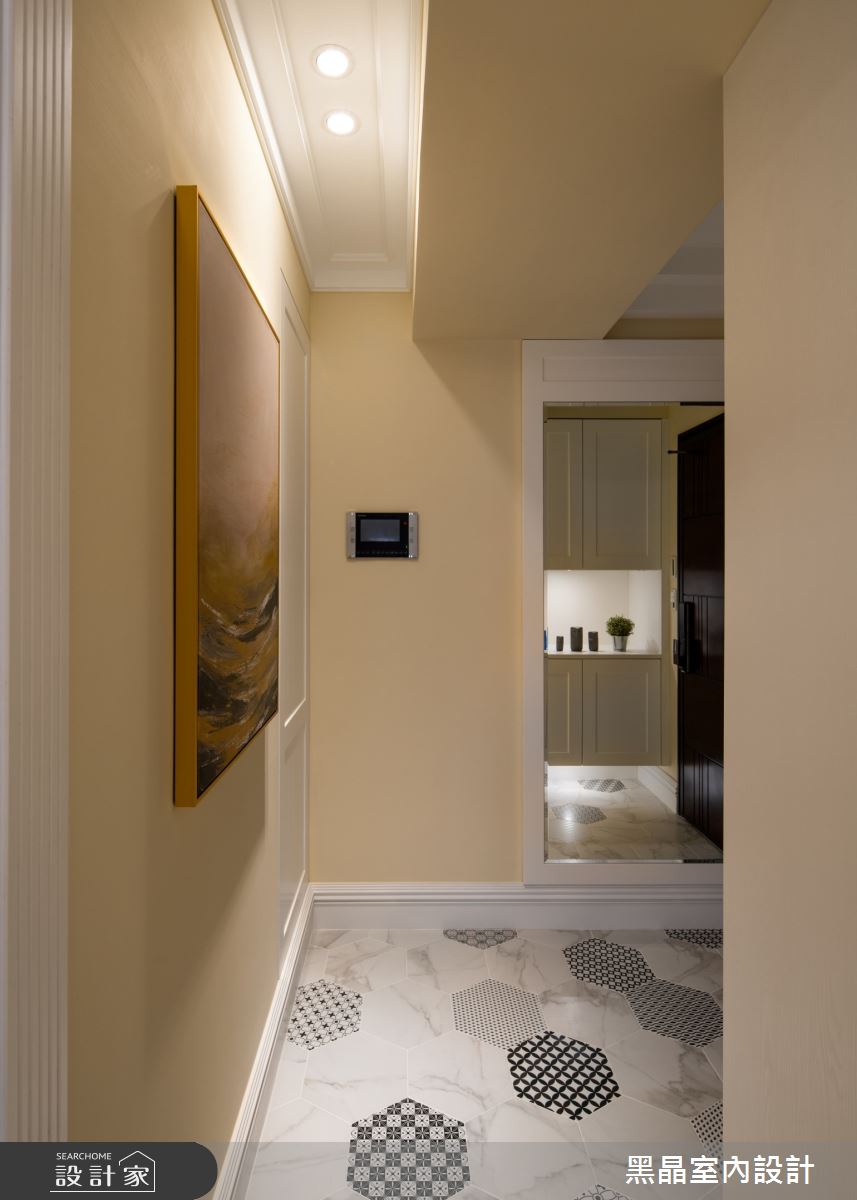 26坪新成屋(5年以下)＿美式風客廳案例圖片＿黑晶室內設計＿黑晶_32之2