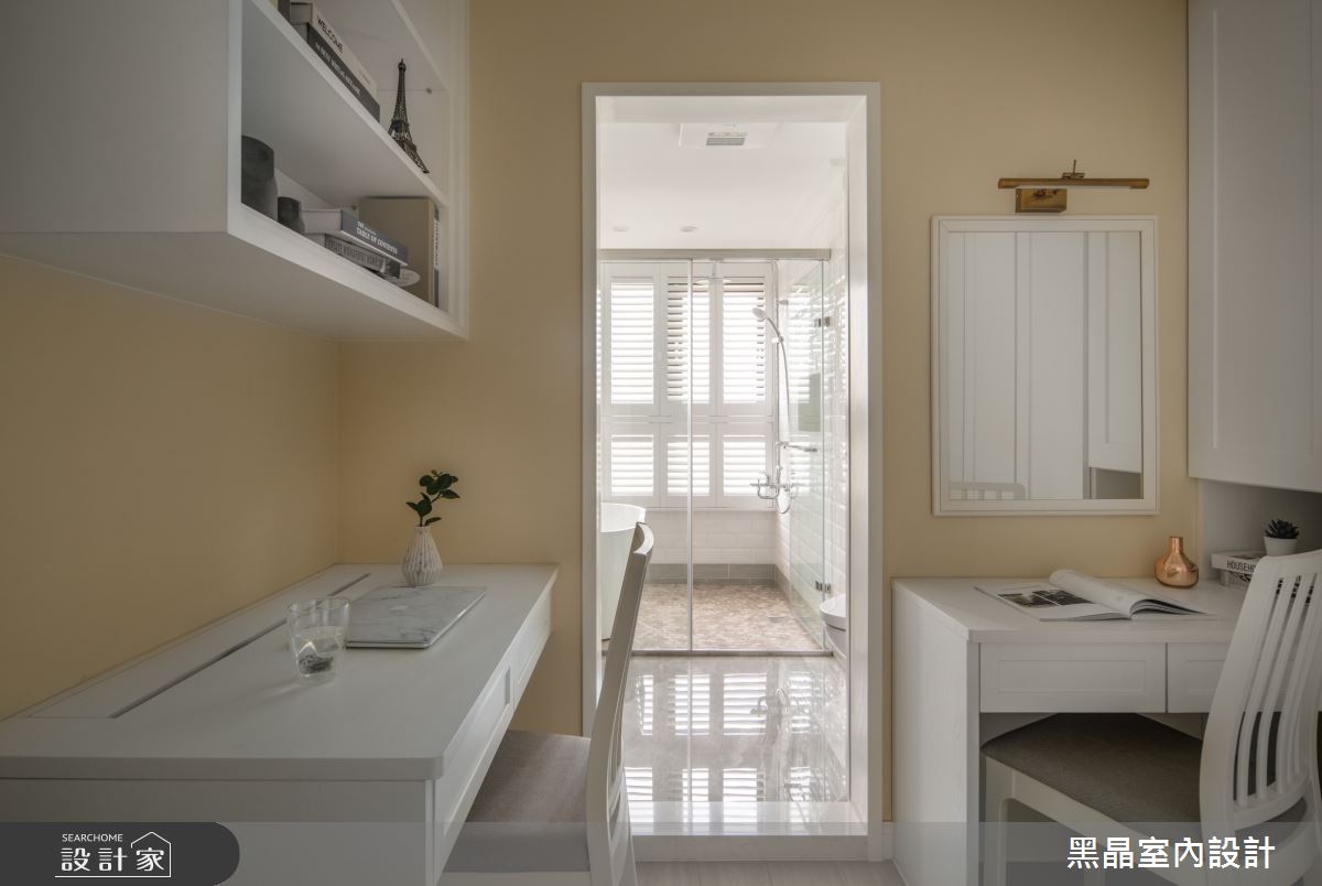 26坪新成屋(5年以下)＿美式風臥室案例圖片＿黑晶室內設計＿黑晶_32之14