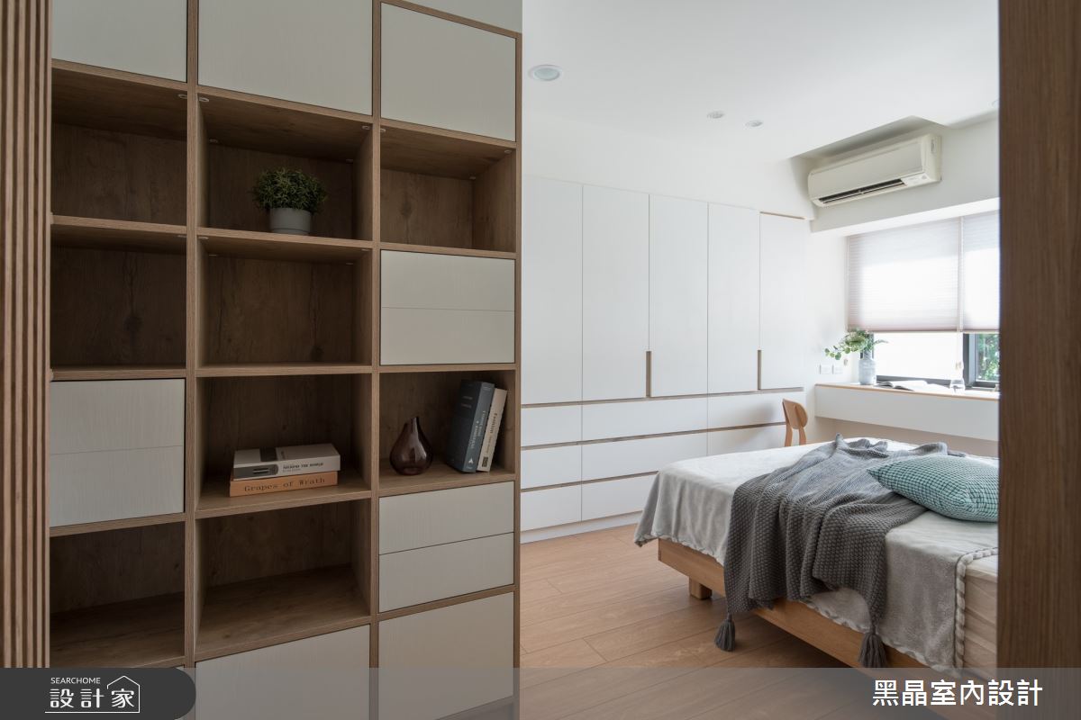 23坪老屋(31~40年)＿北歐風臥室案例圖片＿黑晶室內設計＿黑晶_33之17