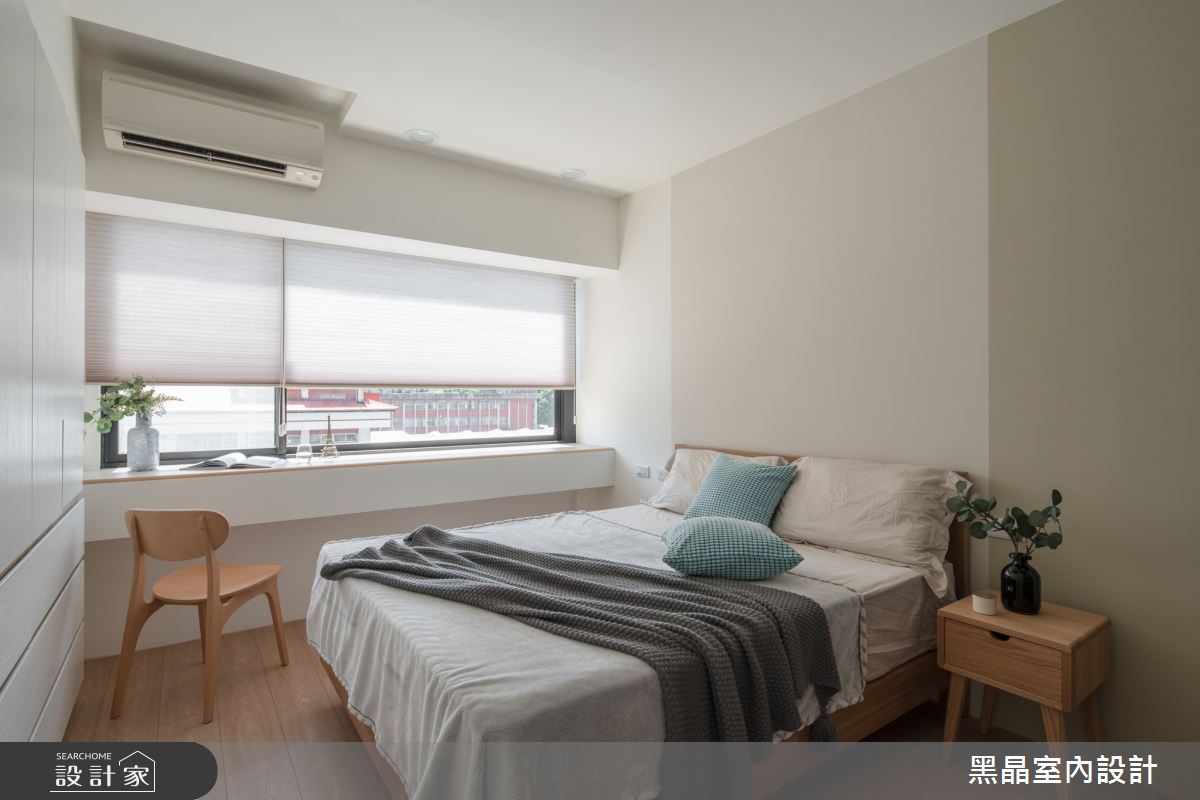 23坪老屋(31~40年)＿北歐風臥室案例圖片＿黑晶室內設計＿黑晶_33之18
