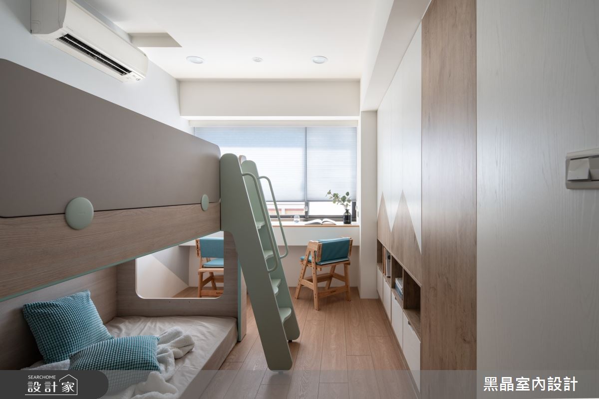 23坪老屋(31~40年)＿北歐風臥室案例圖片＿黑晶室內設計＿黑晶_33之22