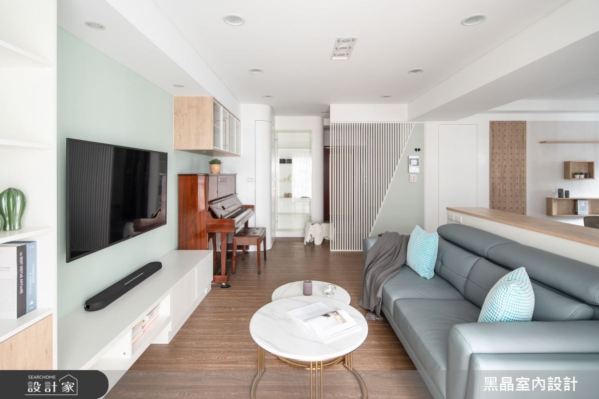 29坪老屋(16~30年)＿北歐風客廳案例圖片＿黑晶室內設計＿黑晶_34之7