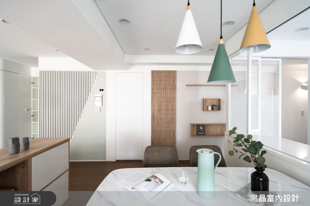 29坪老屋(16~30年)＿北歐風餐廳案例圖片＿黑晶室內設計＿黑晶_34之9