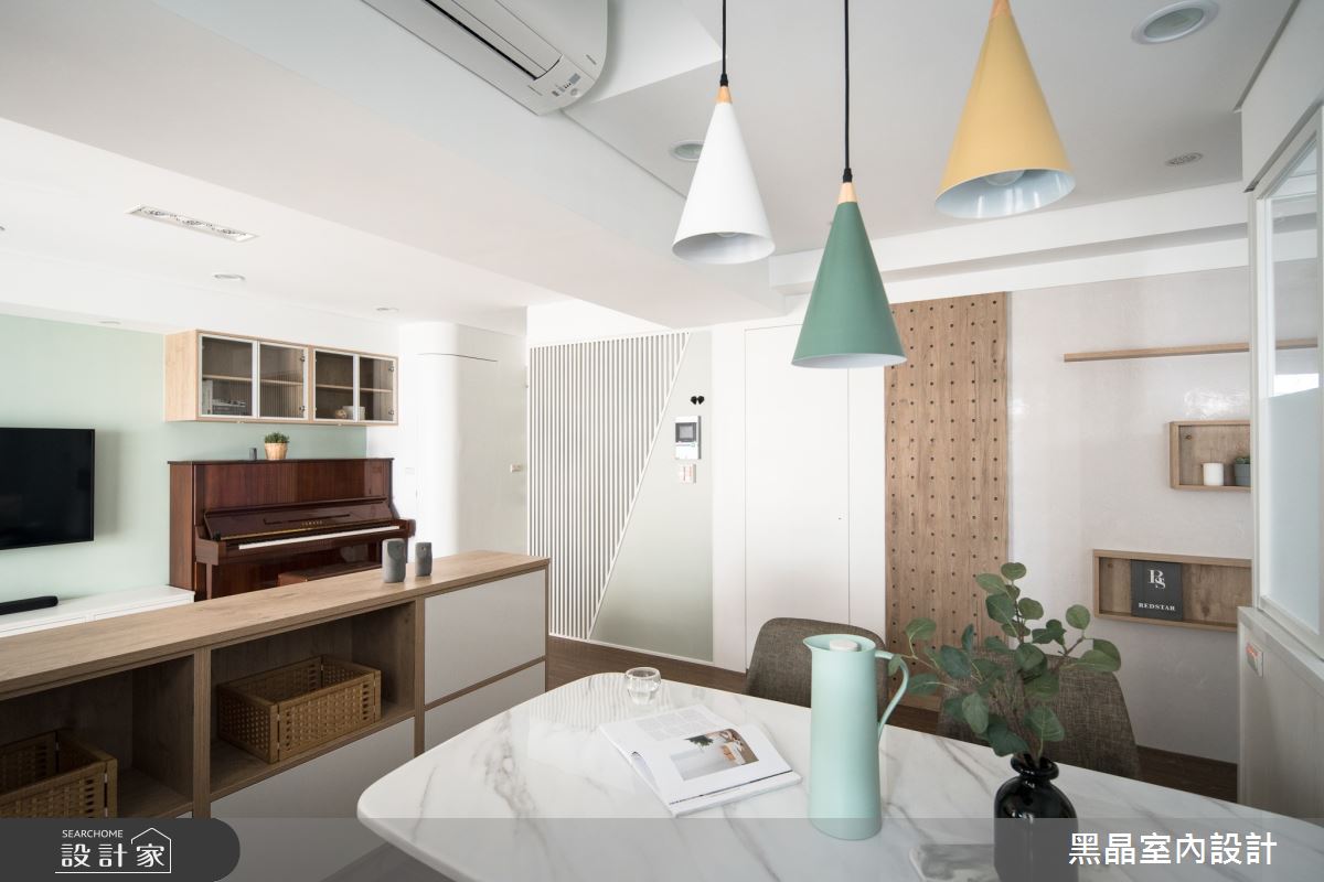 29坪老屋(16~30年)＿北歐風餐廳案例圖片＿黑晶室內設計＿黑晶_34之8