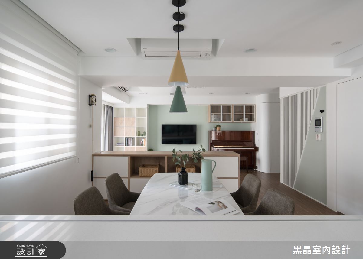 29坪老屋(16~30年)＿北歐風餐廳案例圖片＿黑晶室內設計＿黑晶_34之10