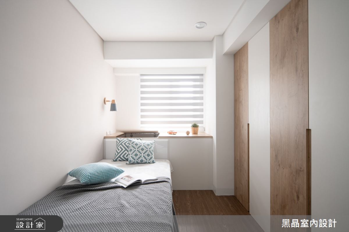 29坪老屋(16~30年)＿北歐風臥室案例圖片＿黑晶室內設計＿黑晶_34之22