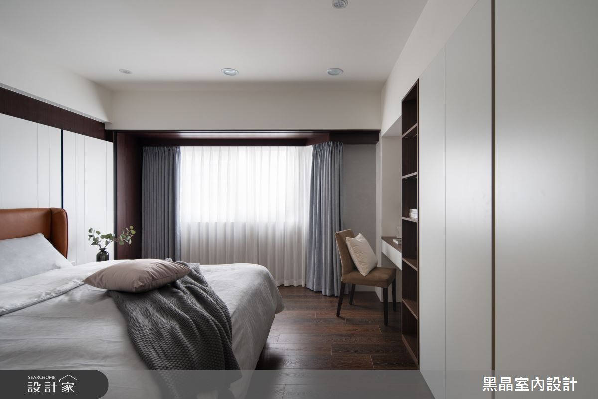 28坪老屋(31~40年)＿現代風臥室案例圖片＿黑晶室內設計＿黑晶_35之16