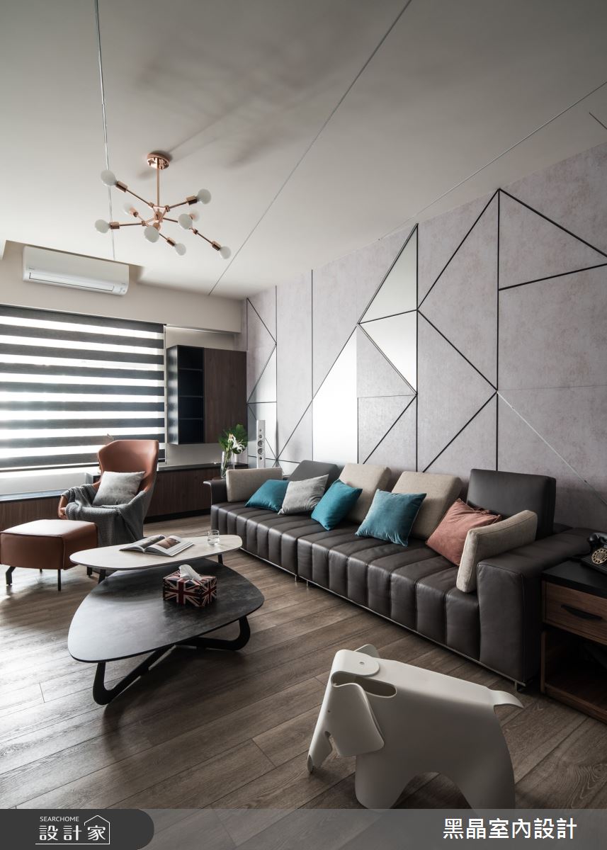 75坪老屋(16~30年)＿混搭風客廳案例圖片＿黑晶室內設計＿黑晶_36之7