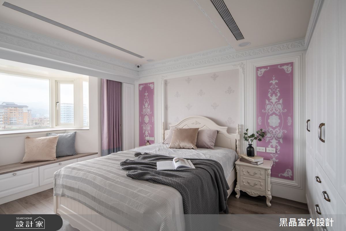 40坪老屋(31~40年)＿新古典臥室臥榻案例圖片＿黑晶室內設計＿黑晶_38之17