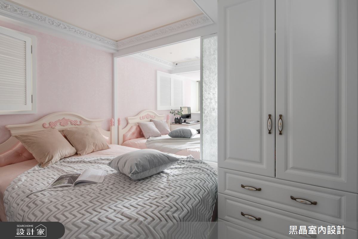 40坪老屋(31~40年)＿新古典臥室案例圖片＿黑晶室內設計＿黑晶_38之21