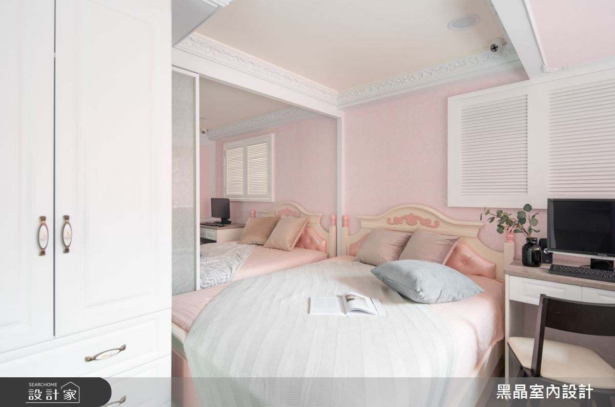 40坪老屋(31~40年)＿新古典臥室案例圖片＿黑晶室內設計＿黑晶_38之23