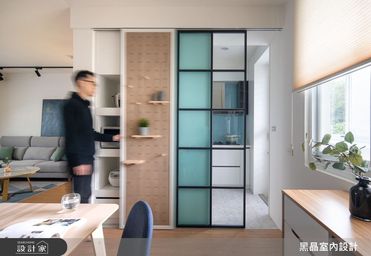 25坪老屋(31~40年)＿北歐風餐廳廚房案例圖片＿黑晶室內設計＿黑晶_40之9
