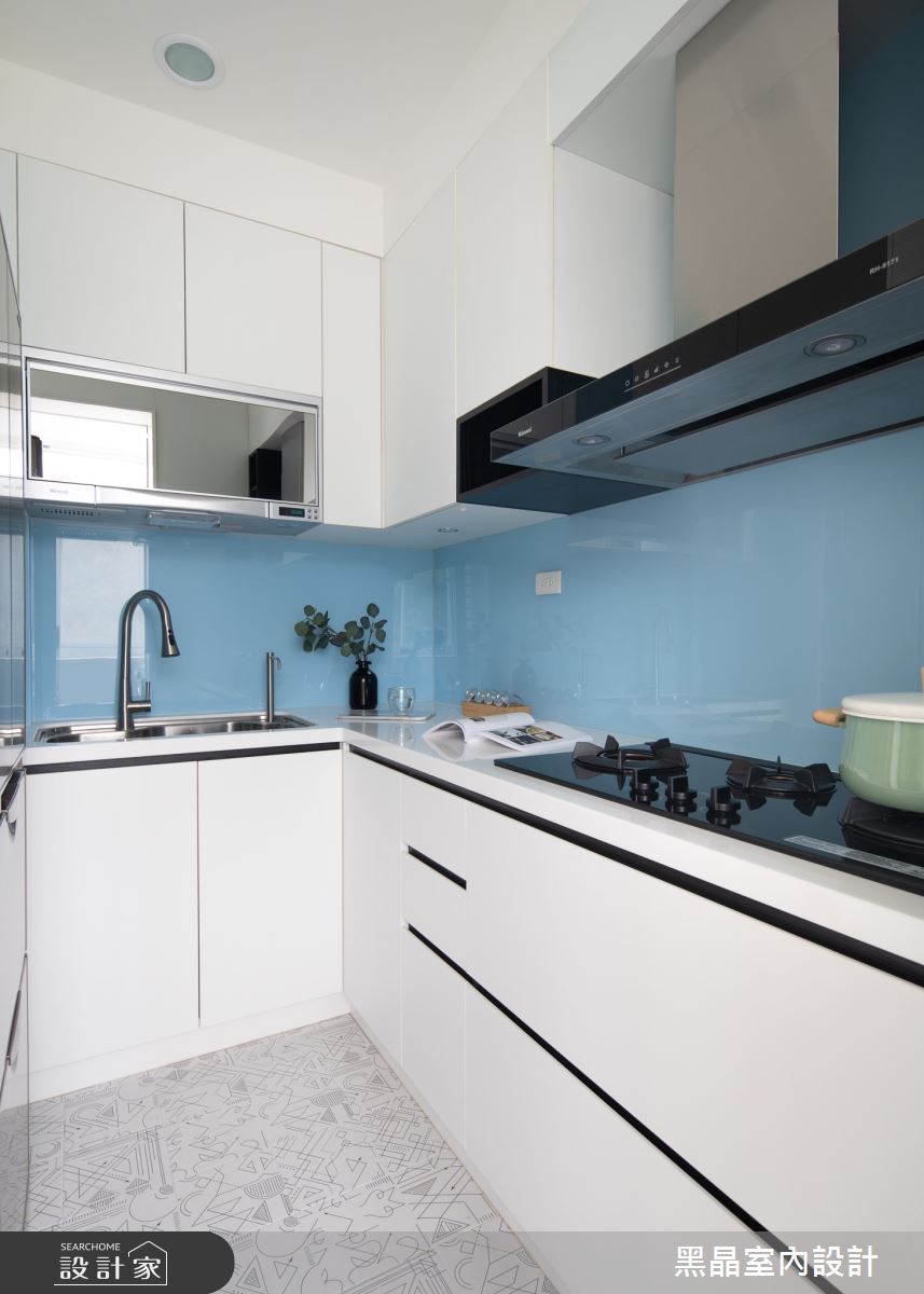 25坪老屋(31~40年)＿北歐風廚房案例圖片＿黑晶室內設計＿黑晶_40之11