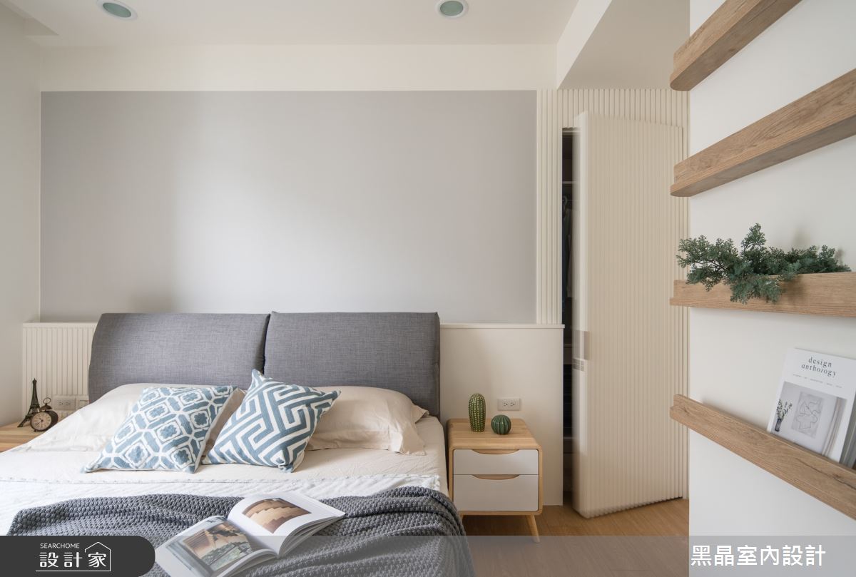 25坪老屋(31~40年)＿北歐風臥室案例圖片＿黑晶室內設計＿黑晶_40之16