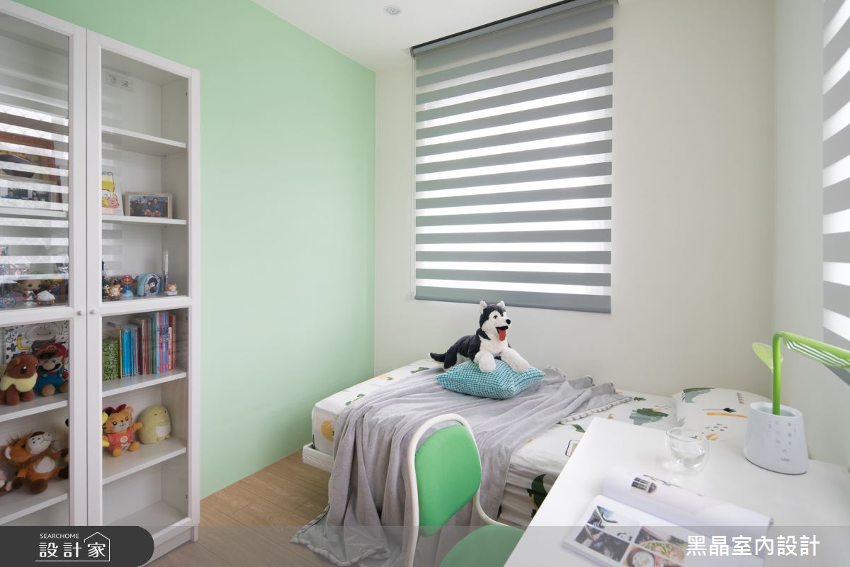 25坪老屋(31~40年)＿北歐風兒童房兒童房案例圖片＿黑晶室內設計＿黑晶_40之25
