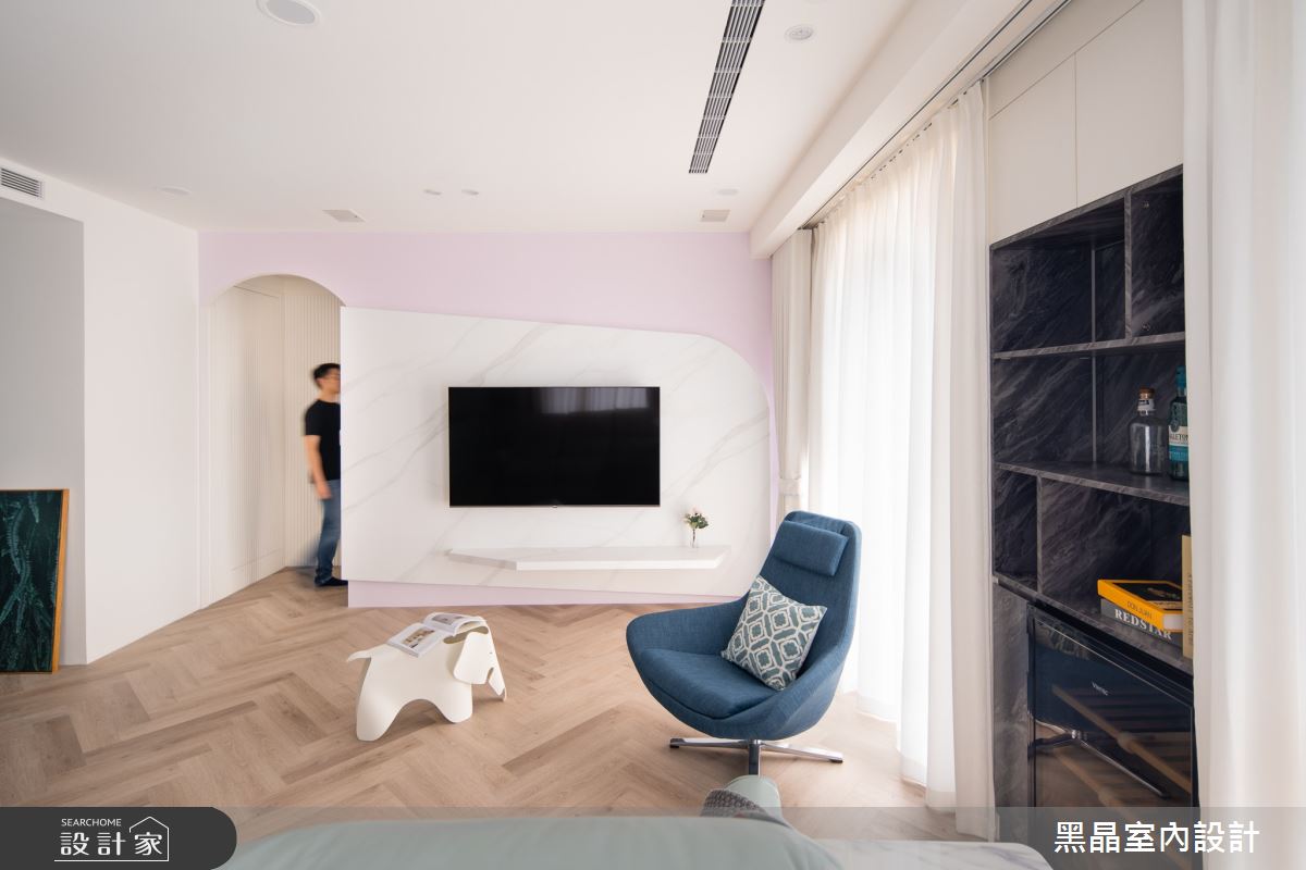 26坪中古屋(5~15年)＿北歐風客廳案例圖片＿黑晶室內設計＿黑晶_41之5