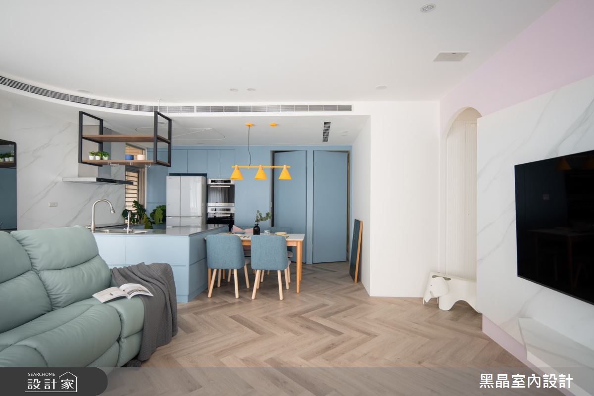 26坪中古屋(5~15年)＿北歐風客廳案例圖片＿黑晶室內設計＿黑晶_41之10