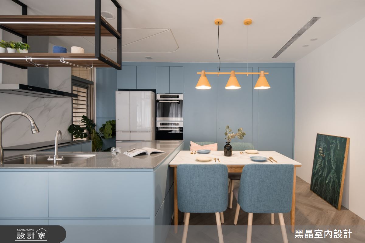 26坪中古屋(5~15年)＿北歐風餐廳案例圖片＿黑晶室內設計＿黑晶_41之12