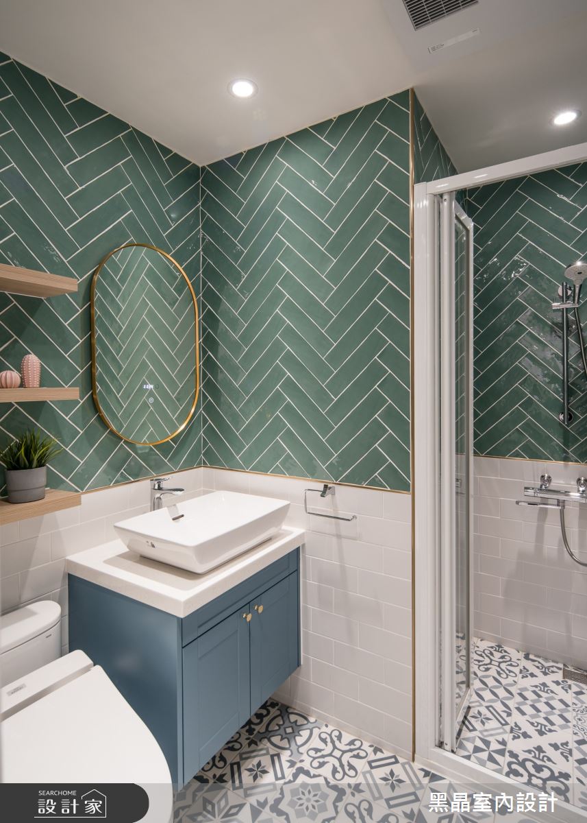 26坪中古屋(5~15年)＿北歐風浴室案例圖片＿黑晶室內設計＿黑晶_41之13