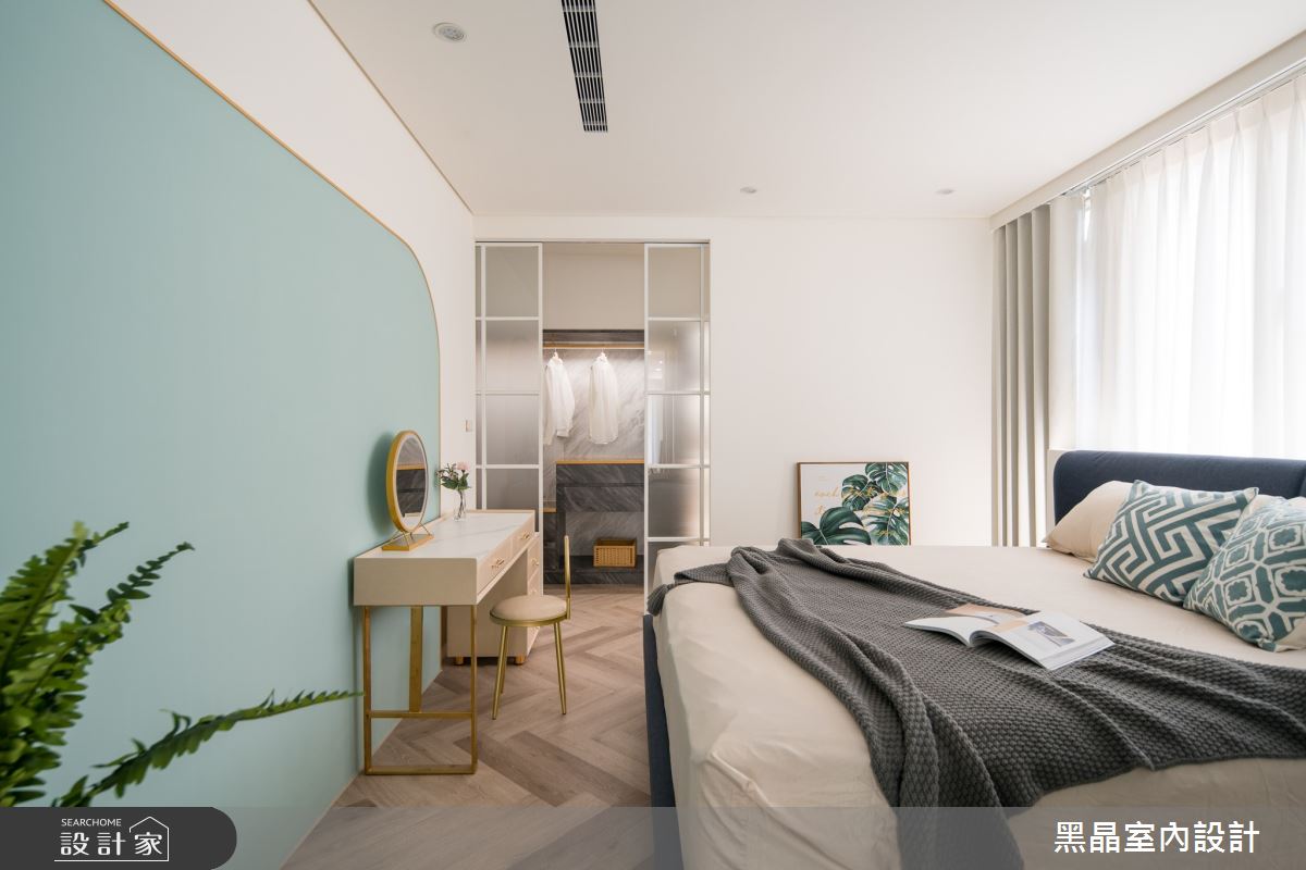 26坪中古屋(5~15年)＿北歐風臥室案例圖片＿黑晶室內設計＿黑晶_41之16