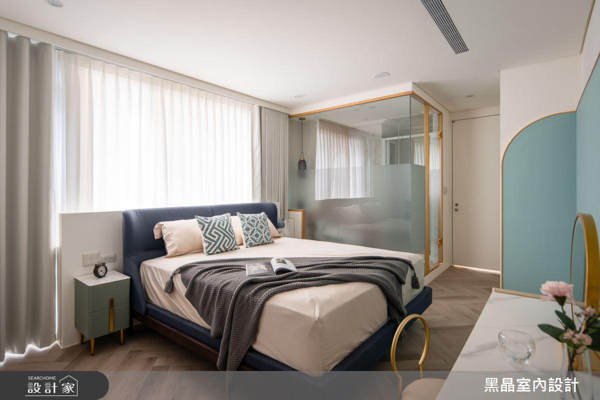 26坪中古屋(5~15年)＿北歐風臥室案例圖片＿黑晶室內設計＿黑晶_41之21