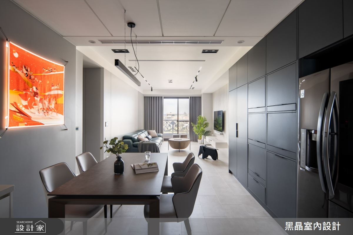 37坪中古屋(5~15年)＿混搭風餐廳案例圖片＿黑晶室內設計＿黑晶_42之4