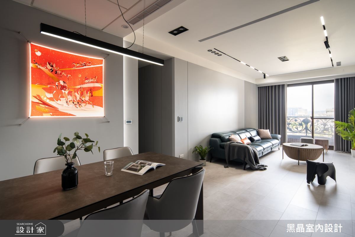 37坪中古屋(5~15年)＿混搭風餐廳案例圖片＿黑晶室內設計＿黑晶_42之7
