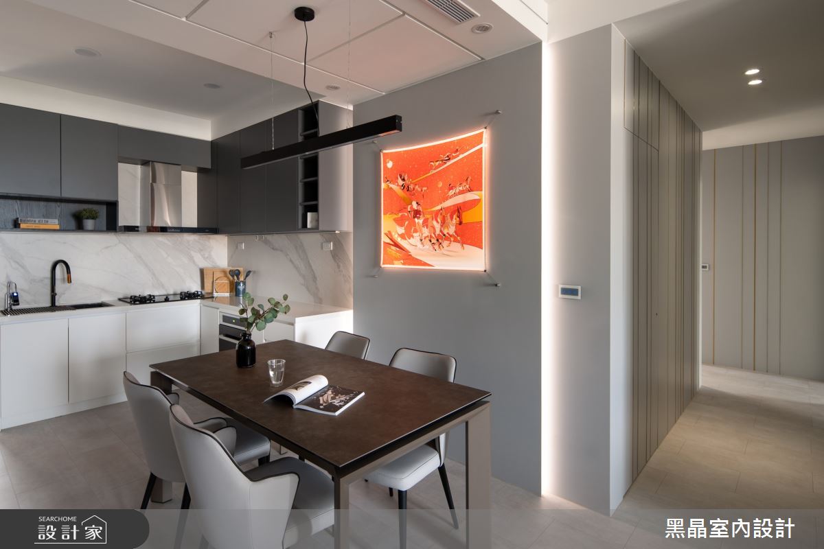 37坪中古屋(5~15年)＿混搭風餐廳案例圖片＿黑晶室內設計＿黑晶_42之11