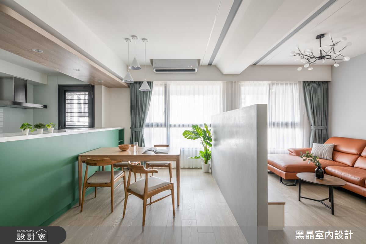 24坪中古屋(5~15年)＿北歐風餐廳案例圖片＿黑晶室內設計＿黑晶_43之5